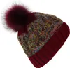 Dehnbare Outdoor Mütze mit Bommel und Futter, Produktbild-Vorschau 1