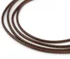 Vintageparts Polyesterkordel Gewachst Braun 2mm Schmuckband Produktbild-Vorschau 3
