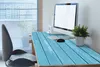 Schreibtischmatte Tischunterlage 90x45 cm Mauspad - Blue Produktbild-Vorschau 4