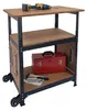 Relaxdays Werkbank, mit Rollen, HBT: 69,5x72,5x50 cm, Produktbild-Vorschau 1