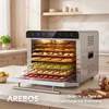 Sèche-linge AREBOS, 700 W, 19 litres, 8 grilles en acier Voir les images du produit 4