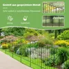 25 Stück Gartenzaun, Metall Zaunelementen, Dekorativer Produktbild-Vorschau 7