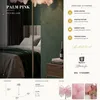 Stehlampe "Pink Palm" – 3-flammige E14-Stehlampe aus Produktbild-Vorschau 9