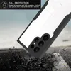 A phone case is shown at an angle, appearing to be dropped onto a cracked surface. Produktbild-Vorschau