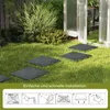 Lot de 8 dalles COSTWAY 39,5 x 39,5 cm avec piquets, dalles Voir les images du produit 7