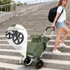 Sekey 3in1 Einkaufstrolley Klappbar Einkaufswagen mit Produktbild-Vorschau 6
