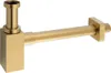 Umyvadlový sifón 5/4", odtok 32 mm, štvorcový - Pvd Gold Náhľad obrázku produktu 1