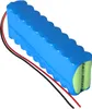 Akkupack NiMH 24V 1100mAh F2x10 WP1100AA mit 200mm Kabel Produktbild-Vorschau 1