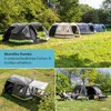Skandika Kambo Tunnelzelt für 6 Personen | XL Familienzelt Produktbild-Vorschau 8
