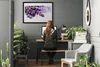 Bild 100x70 MDF-Rahmen Wandkunst Flowers On The Wall Produktbild-Vorschau 3