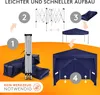 Kronenburg Faltpavillon 2x2m - Wasserfest, UV-Schutz 50+, 4 Produktbild-Vorschau 3