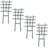 4er Set Rankgitter Kunststoff 42cm | Rankhilfe Blumenkasten Produktbild-Vorschau 1