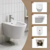 HOROW Bidet sospeso senza bordo Creavit con rivestimento Anteprima dell’immagine prodotto 2