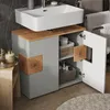 Mobile sottolavabo per bagno Vicco Eden Grigio 73.1 x 64 Anteprima dell’immagine prodotto 4