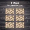 Tischset 6x45x30 cm Platzset Tischmatte Platzmatte Produktbild-Vorschau 4