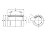 Linearlager 12mm LM12UUOP, offen Produktbild-Vorschau 2
