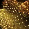 1.5x1.5M 120LEDs Lichternetz 8 Lichtmodi Lichterkette Produktbild-Vorschau 1