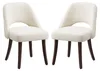 2er-Set Esszimmerstühle im Mid-Century-Stil mit Produktbild-Vorschau 1