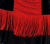 rotes Charleston Kleid für Damen Gr. M-XL, Größe:XL Produktbild-Vorschau 7