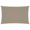 vidaXL Sun Sail Oxford Fabric Rectangular 2,5x5 m Taupe Náhled obrázku produktu 8