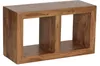 WOHNLING Sheesham Standregal Massiv mit 2 Böden Massivholz Produktbild-Vorschau 17