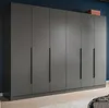 Kleiderschrank "Swan" in grau Drehtürenschrank 6-türig 240 Produktbild-Vorschau 5