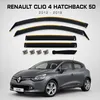 4-delige set windschermen voor Renault Clio 4 (5-deurs Productafbeelding-voorbeeld 2