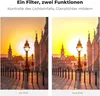 K&F Concept 67mm Black-Mist ND2-ND400 Variabler ND Filter Produktbild-Vorschau 3