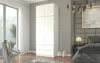 Skříň šatna s nástavcem 90x234 cm FRAMIRE B-9-NTIP bílá Náhled obrázku produktu 2