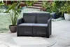 Keter Garden 2-Sitzer Sofa Rosalie Graphitgrau Produktbild-Vorschau 10