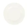 A white plate on a white background. Produktbild-Vorschau