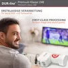 DUR-line +Ultra Twin LNB - 2 Teilnehmer weiß - mit Produktbild-Vorschau 6