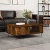 vidaXL Couchtisch Räuchereiche 90x60x35 cm Holzwerkstoff Produktbild-Vorschau 2