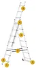 Drabina aluminiowa z opcją na schody 3x7 HIGHER 4,25m Hobby Podgląd zdjęcia produktu 9