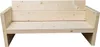Wood4You Gartenbank Holz "Ameland" - Wetterfest Massivholz Produktbild-Vorschau 2