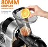 AMZCHEF Slow Juicer Entsafter 80 mm Einfüllschacht 150 W 2 Produktbild-Vorschau 3