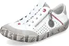 Rieker Femmes Slipper Cuir Chaussure basse fermeture éclair Voir les images du produit 17
