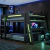 Merax Gaming Etagenbett 140x200 cm, Hochbett mit Produktbild-Vorschau 1