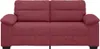 Dvoumístná pohovka vínově červená 180 x 81 x 84 cm látka Náhled obrázku produktu 4