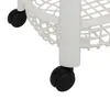 Chariot de cuisine sur roulettes BASKET, en plastique, 46,5 Voir les images du produit 3