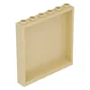 1x6x5 paneel, wanddecoratie, lichtbeige - 59349, NIEUW! Productafbeelding-voorbeeld 3