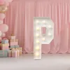 91,5cm Lettres lumineuses-P Anniversaire Demande en mariage Voir les images du produit 4