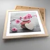Gerahmtes Poster - Rahmen in heller Eiche - Yoga weiblich Produktbild-Vorschau 3