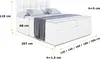 ALTDECOR Boxspringbett mit Matratze und Lattenrost  - RICAR Produktbild-Vorschau 7