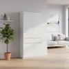 Szafa AGA 100 cm Biała Matowa Garderoba Modułowa 4 Drzwi 2 Podgląd zdjęcia produktu 3