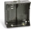 2x D (Mono) Batteriehalter Druckknopf Produktbild-Vorschau 2