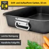 Karl Krüger 15532 Grill- und Auflaufform Kohlenstoffstahl Produktbild-Vorschau 3