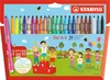 Filzstift - STABILO Trio A-Z - 24er Pack - mit 24 Produktbild-Vorschau 1