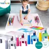 Teggi Kindertisch Set 3-in-1 Stone Zwei Stühle TI-011-177 Produktbild-Vorschau 4