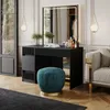Schminktisch Vicco Omira Schwarz 120 cm ohne Spiegel, Model Produktbild-Vorschau 4